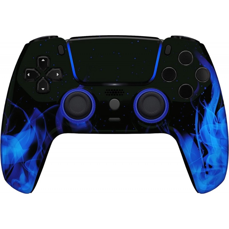 Manette sans fil personnalisée Custom Controllerzz Modded pour PS5 - Compatible avec tous les jeux de tir - Rapid Fire, Dropshot