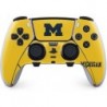 Skinit Gaming Decal Skin Compatible avec le contrôleur PS5 DualSense Edge Pro - Logo Michigan M sous licence officielle Design j