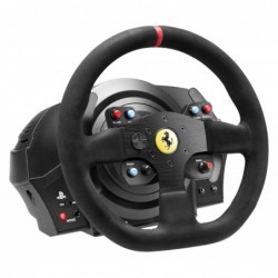 Volant de course THRUSTMASTER T300 Force Feedback Ferrari Integral RW Alcantara Edition (compatible avec PS5, PS5 Pro, PS4 et PC