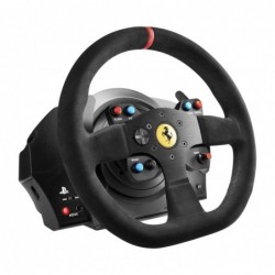 Volant de course THRUSTMASTER T300 Force Feedback Ferrari Integral RW Alcantara Edition (compatible avec PS5, PS5 Pro, PS4 et PC