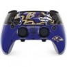 Skinit Gaming Decal Skin compatible avec le contrôleur PS5 DualSense Edge Pro - Design de bloc de zone Baltimore Ravens sous lic