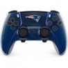 Skinit Gaming Decal Skin compatible avec le contrôleur PS5 DualSense Edge Pro - Design double vision des New England Patriots so