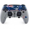 Skinit Decal Gaming Skin Compatible avec le contrôleur PS5 DualSense Edge Pro - Design de bloc de zone des New England Patriots 