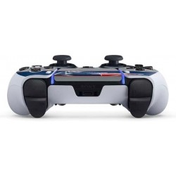 Skinit Decal Gaming Skin Compatible avec le contrôleur PS5 DualSense Edge Pro - Design de bloc de zone des New England Patriots 