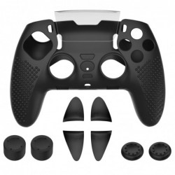 Housse antidérapante KOEBSHPE pour manette PS5 DualSense Edge, accessoires pour PS5 DualSense comprenant une housse pour DualSen